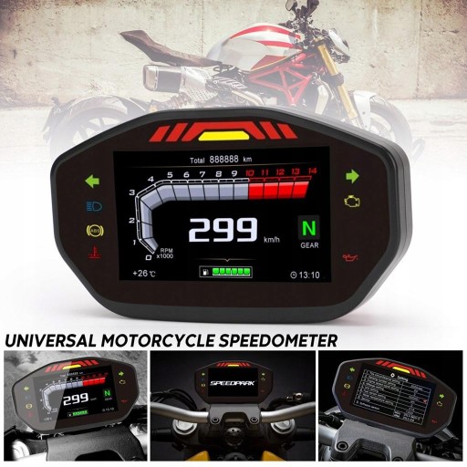 Цифровий РК - дисплей датчика мотоцикла - 3
