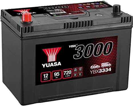 Yuasa 3000 YBX3334 95AH 720A JAPAN L+ - 1