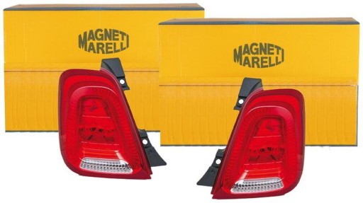 MAGNETI MARELLI LAMPY TYŁ TYLNE FIAT 500 - 1