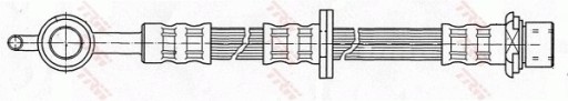 Гальмівний шланг TRW PHD509 - 2