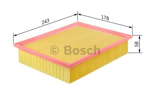 Bosch 1 457 433 004 Filtr powietrza - 6