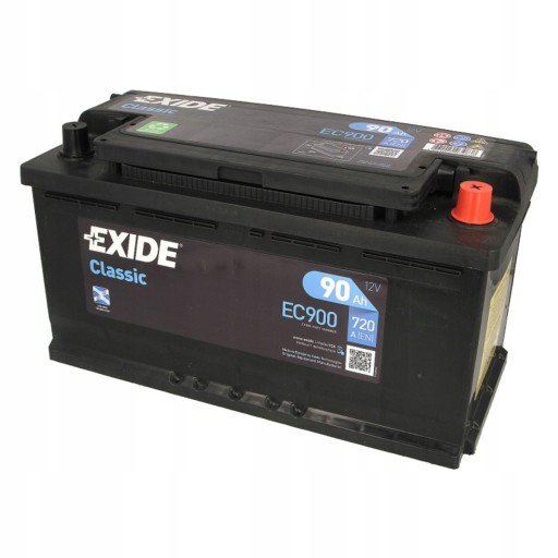 Батарея 90AH Exide CLASSIC P+ 90AH 720A - 2