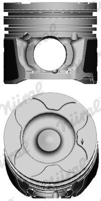 87-424008-00 NÜRAL TŁOK SILNIKA CITROEN - 2