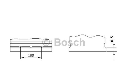 Akumulator Bosch 0 092 S40 270 - 16
