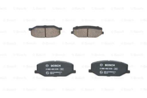 Bosch 0 986 460 935 набор тормозных колодок - 2