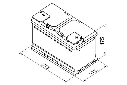 Акумулятор 0 092 S50 100 BOSCH - 5