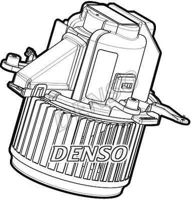 Двигатель вентилятора DENSO для CITROEN JUMPY 2.0 - 2