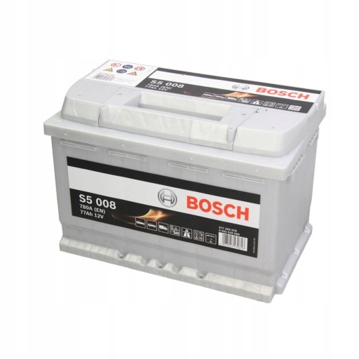 Акумулятор BOSCH S5 77ah 780A p+ - 1