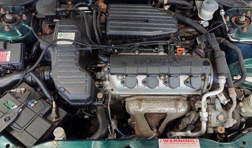 Двигун Honda Civic VII Coupe Sedan 1.7 d17a1 d17a8 100tys m Пробіг - 1