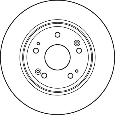 2 x Tarcza hamulcowa TRW DF4982 - 3