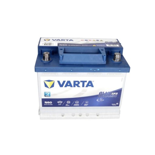 Akumulator VARTA EFB 60Ah 640A P+ - 3