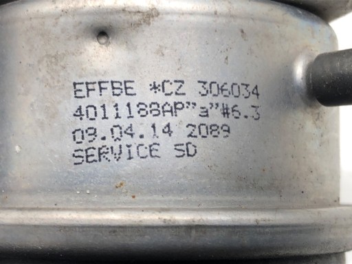ТУРБОКОМПРЕСОРНИЙ клапан VW PASSAT CC B6 08-12 2.0 TDI 4011188ap - 4