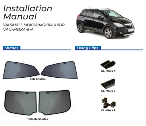 Car Shades Osłona Opel Mokka 2012-2020 - 15