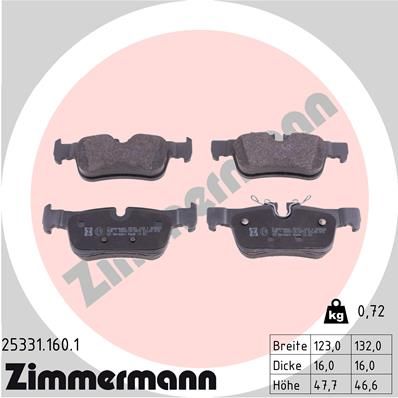 Tarcze Klocki ZIMMERMANN P+T BMW 1 F40 330/300mm - 5