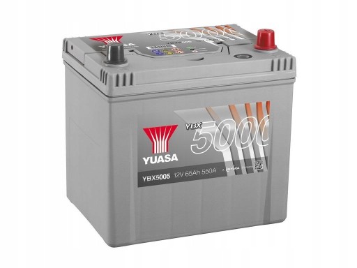 Akumulator YUASA YBX3214 12V 60Ah 540A L+ - 8