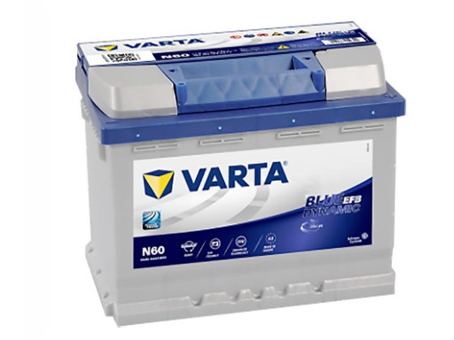 Akumulator Varta BlueDc EFB 12V 60Ah 640A P+ N60 - 1