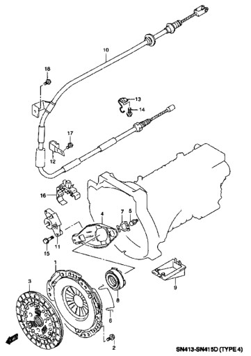 ЗАХИСНИЙ КОЖУХ ЗЧЕПЛЕННЯ SUZUKI JIMNY - 2