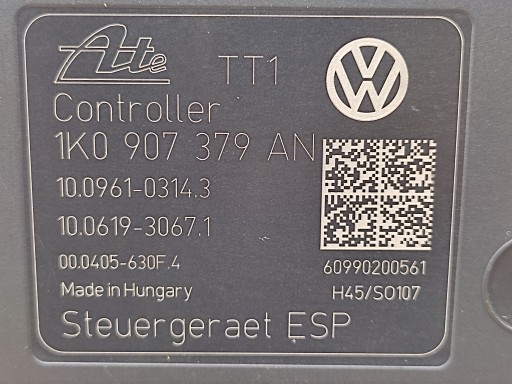 VW AUDI ABS ESP 1K0614517BJ 1KO907379AN - 4