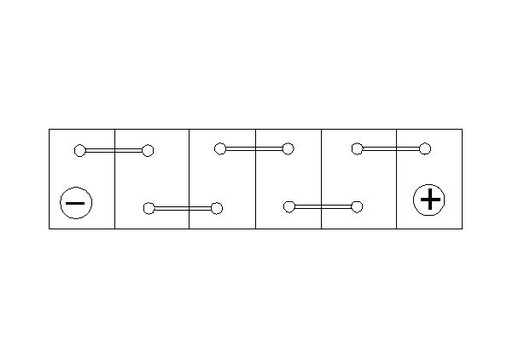 Акумулятор BOSCH 12V 85ah / 800A S5 315x175x175 B13 - 2