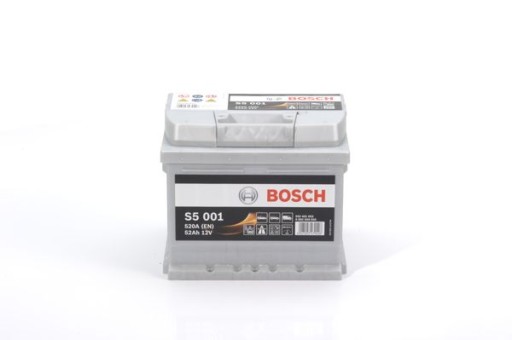 Акумулятор BOSCH SILVER S5 52 Ah 520a - 9