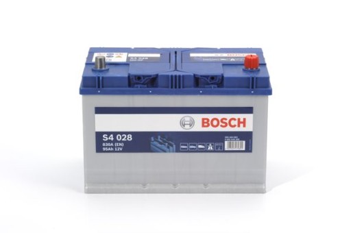 Акумулятор BOSCH 95ah 830A P + Bosch S4 0 092 S40 280 Asia JAPAN - 2