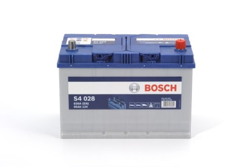 Akumulator BOSCH 12V 95Ah/830A S4 306x173x225 B01 - 5