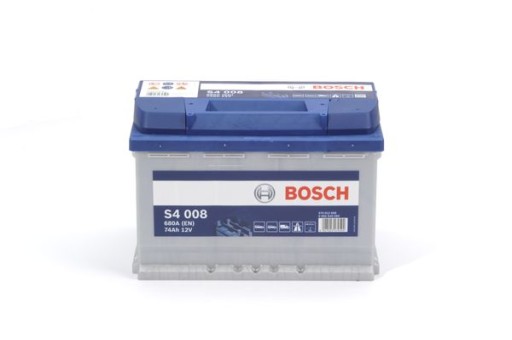 Аккумулятор BOSCH S4 74AH 680A 74ah - 3