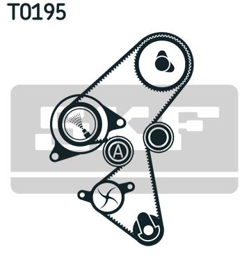 SKF ГРМ + HART CITROEN C3 C4 PICASSO - 9