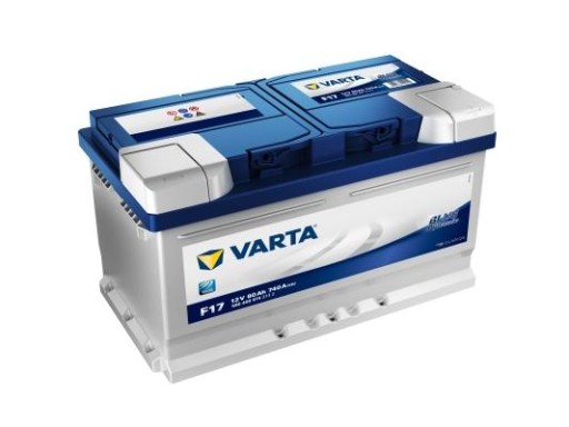 Акумулятор Varta BLUE 80AH 740a F17 - 3