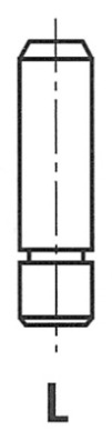 FRECCIA Направляюча клапана (всмоктуючий; випускний) Fit - 2