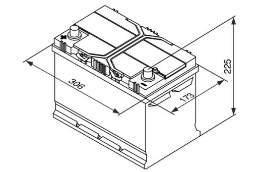 0092S40290 АКУМУЛЯТОР BOSCH 95AH/ + L/ - 4