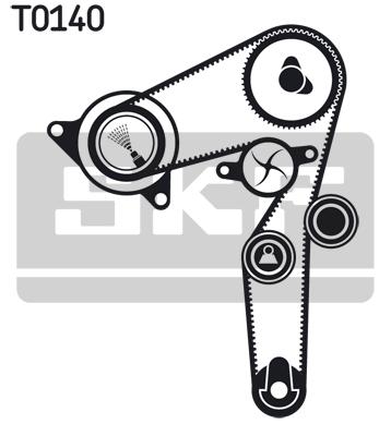 SKF ROZRZĄD+HEPU OPEL INSIGNIA COMBO 2,0 CDTI - 11