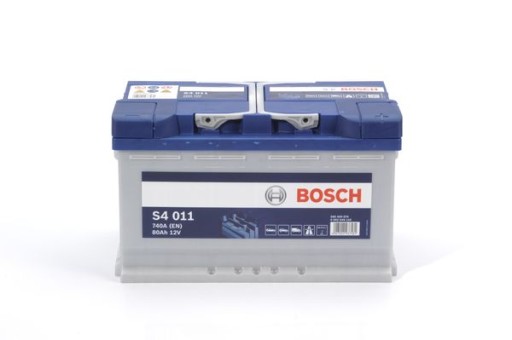 Akumulator BOSCH 12V 80Ah/740A S4 (P+ 1) 315x175x1 - 1