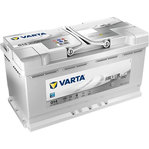 Акумулятор VARTA AGM 95ah 850A P+ - 6