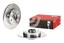 2x Задній гальмівний диск 08.A858. 17 BREMBO CITROEN