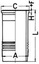 ZESTAW TŁOK Z TULEJĄ CYLINDRA 41166960