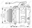 NRF 32167 Kompresor, klimatyzacja