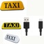 Лампа петух свет такси Uber Болт Led USB разъем