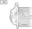 Внутрішній вентилятор Denso DEA41015