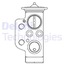 DELPHI Розширювальний клапан кондиціонера VW TOUAREG 10-