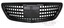 GRILL ZDERZAK MERCEDES S W222 63 65 AMG B VERTICAL