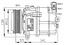 KOMPRESOR KLIMATYZACJI NRF do SAAB 9-3 1.8i