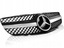 Гриль MERCEDES SL R230 01-06 STYLE BLACK CHROME