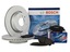 Bosch диски + колодки спереди AUDI Q5 8R 345 мм