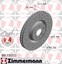 Гальмівні диски передня ZIMMERMANN AUDI A6 3.0 TDI