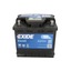 Akumulator EXIDE EXCELL 50Ah 450A P+