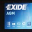 EXIDE EK600 60AH 680A AGM START-STOP