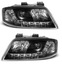 Reflektor Lampa kpl Led Black Audi a6 C5 4b 97-01