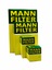 Комплект вугільних фільтрів MANN-FILTER VOLVO S80 II