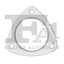 Прокладка глушника для OPEL ASTRA H 1.4